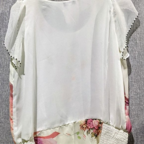 Chanel 2015 Spring Summer Runway Ivory Silk Blouse - Picture 3 of 6